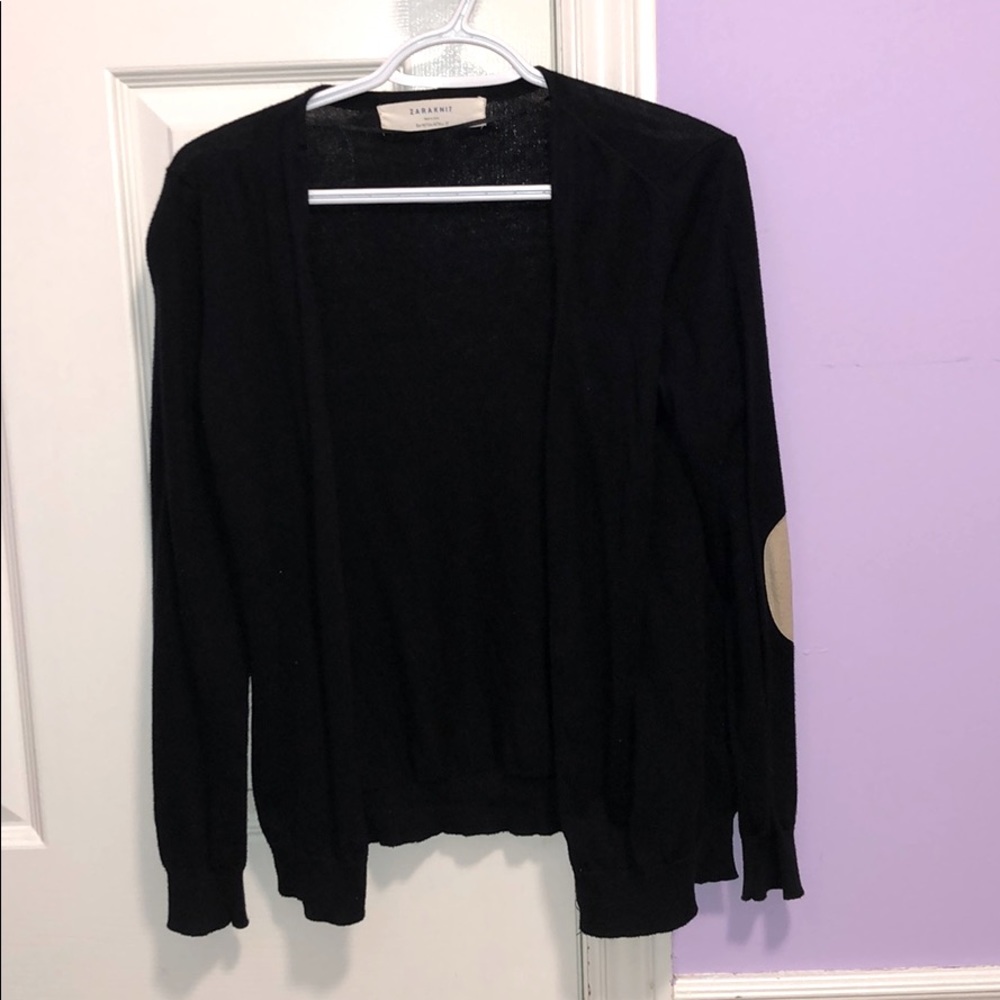 Zara black cardigan